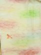 画像3: M0908D  女性用 羽織  化繊  淡い 桃色, 抽象的模様 淡い【中古】 【USED】 【リサイクル】 ★☆☆☆☆ (3)