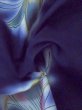画像10: M0914C  女性用 浴衣（日本製）  綿  鮮やか 青, 蝶々 【中古】 【USED】 【リサイクル】 ★★☆☆☆ (10)