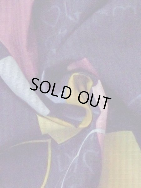 画像11: M0914D  女性用 浴衣（海外製） ハート、キティちゃん柄 綿   紺,  【中古】 【USED】 【リサイクル】 ★★☆☆☆ (11)