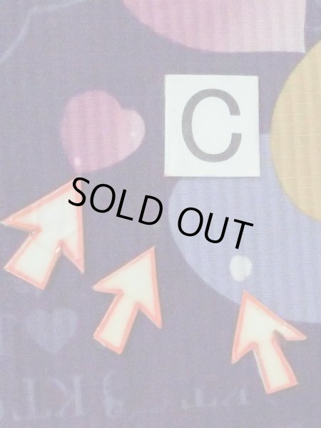 画像15: M0914D  女性用 浴衣（海外製） ハート、キティちゃん柄 綿   紺,  【中古】 【USED】 【リサイクル】 ★★☆☆☆ (15)