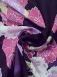画像11: M0914F  女性用 浴衣（海外製）  綿   黒, 桜 【中古】 【USED】 【リサイクル】 ★★☆☆☆ (11)