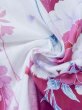 画像11: M0914J  女性用 浴衣（海外製）  綿  鮮やか 桃色, 花 【中古】 【USED】 【リサイクル】 ★★★☆☆ (11)