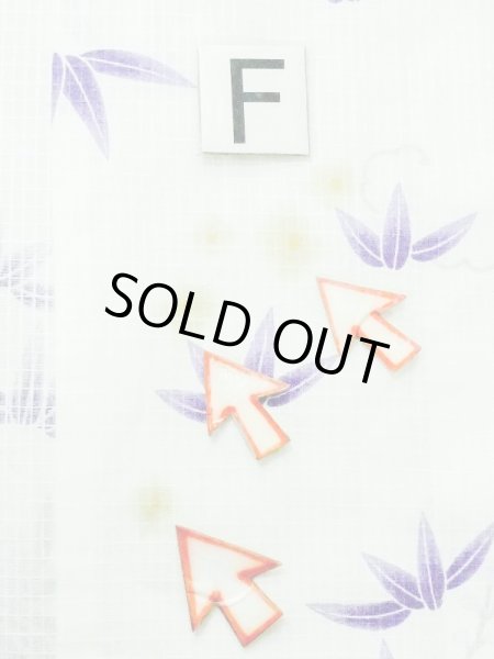 画像20: M0914L  女性用 浴衣（海外製）  綿   白, 花 【中古】 【USED】 【リサイクル】 ★★☆☆☆ (20)