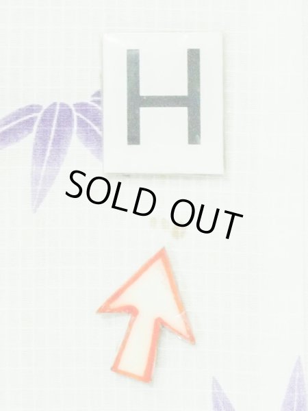 画像22: M0914L  女性用 浴衣（海外製）  綿   白, 花 【中古】 【USED】 【リサイクル】 ★★☆☆☆ (22)