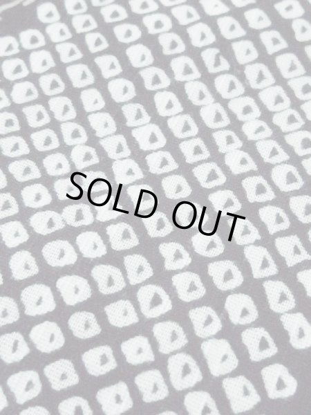 画像8: M0914Q  女性用 浴衣(海外製)  綿   黒, ぼたん 【中古】 【USED】 【リサイクル】 ★★★★☆ (8)