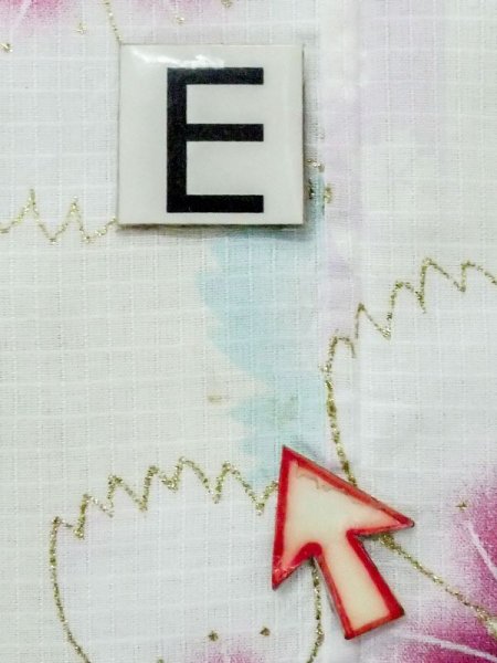 画像18: M0914U  女性用 浴衣(海外製) 金魚柄 綿   オフ ホワイト, 桜 【中古】 【USED】 【リサイクル】 ★★☆☆☆ (18)