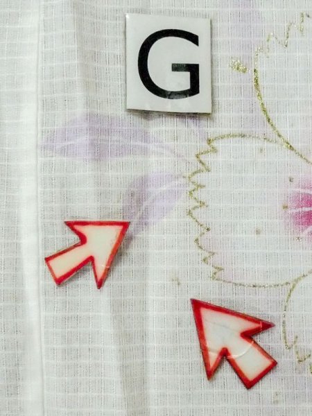 画像20: M0914U  女性用 浴衣(海外製) 金魚柄 綿   オフ ホワイト, 桜 【中古】 【USED】 【リサイクル】 ★★☆☆☆ (20)