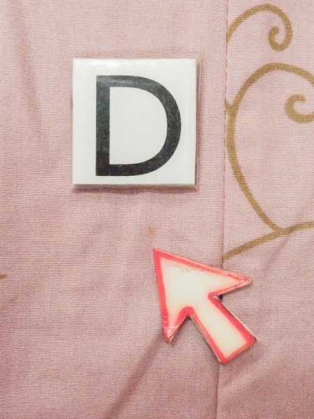 画像15: M0915A  女性用 浴衣(海外製) 朝顔 綿 薄い 灰色がかった 珊瑚色, 線 【中古】 【USED】 【リサイクル】 ★★☆☆☆ (15)