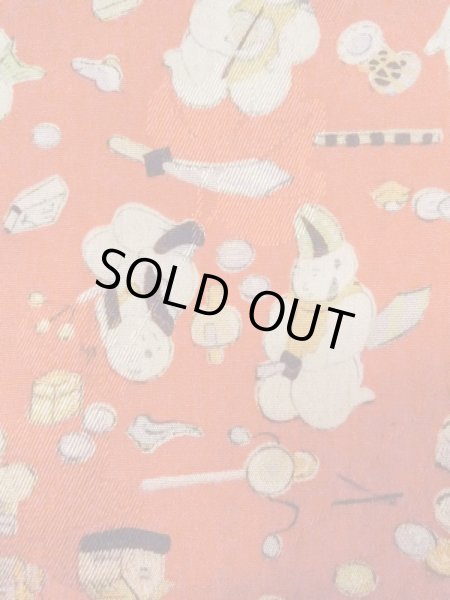 画像5: M0922A  女性用 襦袢  シルク(正絹)   赤色, 家 【中古】 【USED】 【リサイクル】 ★★★☆☆ (5)