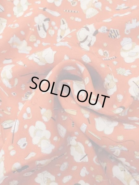 画像12: M0922A  女性用 襦袢  シルク(正絹)   赤色, 家 【中古】 【USED】 【リサイクル】 ★★★☆☆ (12)