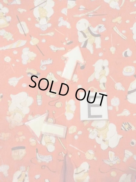 画像18: M0922A  女性用 襦袢  シルク(正絹)   赤色, 家 【中古】 【USED】 【リサイクル】 ★★★☆☆ (18)