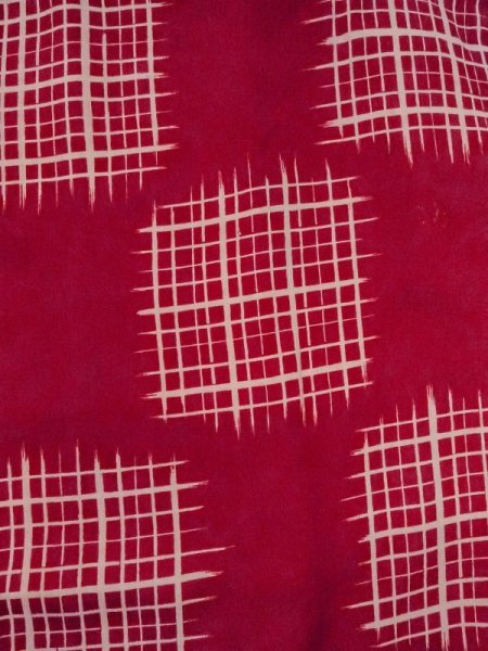 画像3: M0922B  女性用 襦袢  シルク(正絹)   アイボリー, 花 【中古】 【USED】 【リサイクル】 ★★☆☆☆ (3)