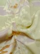 画像11: M0922D  女性用 襦袢  シルク（正絹）  淡い オリーブ, 花 【中古】 【USED】 【リサイクル】 ★★☆☆☆ (11)