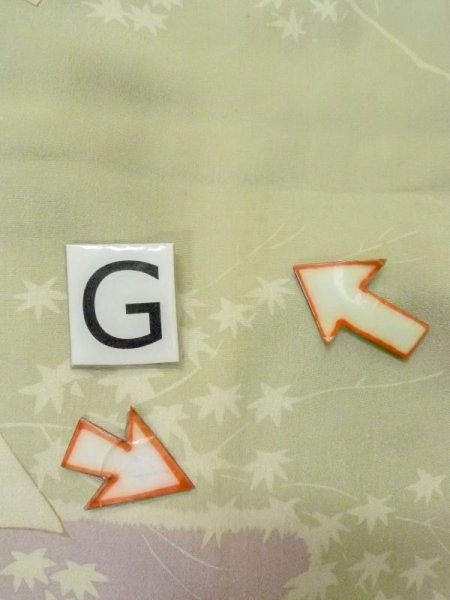 画像20: M0922D  女性用 襦袢  シルク(正絹)  淡い オリーブ, 花 【中古】 【USED】 【リサイクル】 ★★☆☆☆ (20)