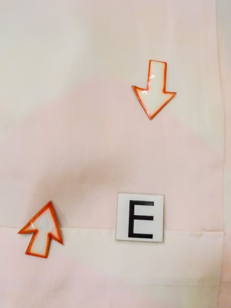 画像18: M0922F  女性用 襦袢  シルク(正絹)  淡い 桃色, 山 【中古】 【USED】 【リサイクル】 ★★☆☆☆ (18)