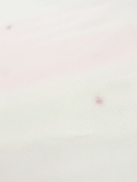 画像9: M0922G  女性用 襦袢  シルク(正絹) 淡い 薄い 白, 小さな点々 【中古】 【USED】 【リサイクル】 ★★☆☆☆ (9)