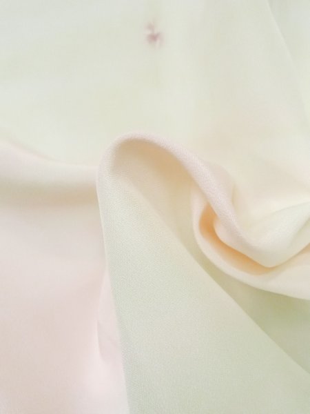 画像11: M0922G  女性用 襦袢  シルク(正絹) 淡い 薄い 白, 小さな点々 【中古】 【USED】 【リサイクル】 ★★☆☆☆ (11)