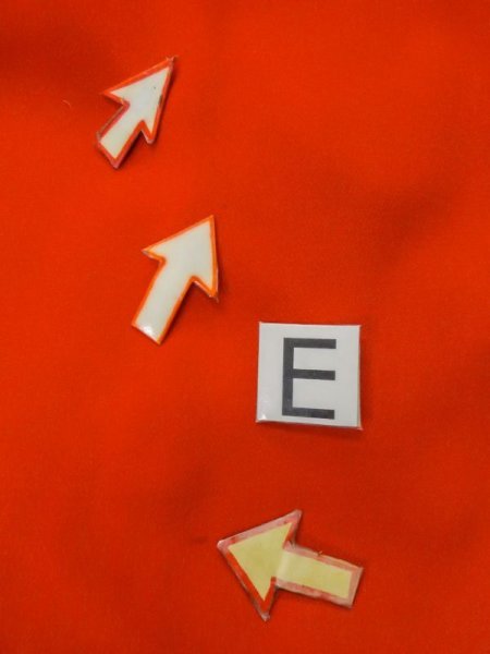 画像17: M0922K  女性用 襦袢  シルク(正絹)   赤色, 笹 【中古】 【USED】 【リサイクル】 ★★★☆☆ (17)