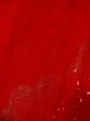 画像7: M0922L  女性用 襦袢  シルク（正絹）   赤色, 菊 【中古】 【USED】 【リサイクル】 ★★★☆☆ (7)