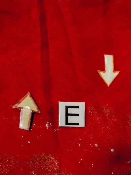 画像18: M0922L  女性用 襦袢  シルク(正絹)   赤色, 菊 【中古】 【USED】 【リサイクル】 ★★★☆☆ (18)