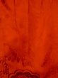 画像3: M0922M  女性用 襦袢 汚れ/染み、使用感あり シルク（正絹）   赤色, 菊 【中古】 【USED】 【リサイクル】 ★☆☆☆☆ (3)