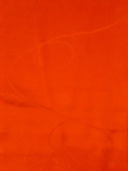 画像4: M0922Q  女性用 襦袢 地紋:手毬柄 シルク(正絹)   赤色,  【中古】 【USED】 【リサイクル】 ★★☆☆☆ (4)