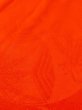 画像9: M0922Q  女性用 襦袢 地紋：手毬柄 シルク（正絹）   赤色,  【中古】 【USED】 【リサイクル】 ★★☆☆☆ (9)