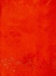 画像4: M0922S  女性用 襦袢 地紋：もみじ、鶴柄 化繊   赤色,  【中古】 【USED】 【リサイクル】 ★★☆☆☆ (4)