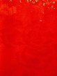 画像8: M0922S  女性用 襦袢 地紋：もみじ、鶴柄 化繊   赤色,  【中古】 【USED】 【リサイクル】 ★★☆☆☆ (8)