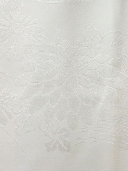 画像7: M0922Y  女性用 襦袢 流水 化繊   白,  【中古】 【USED】 【リサイクル】 ★★☆☆☆ (7)