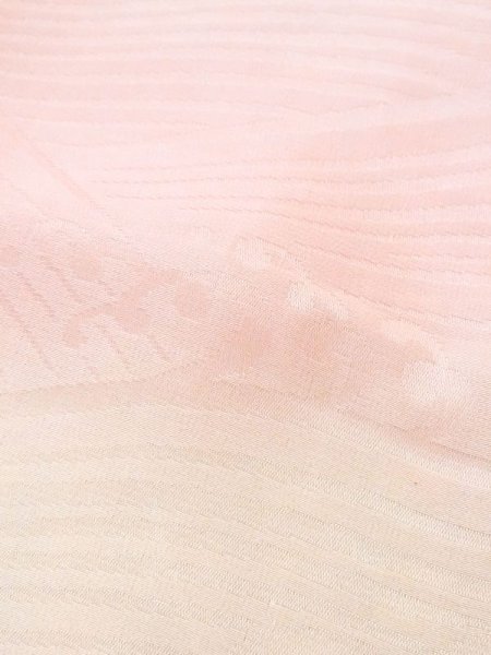 画像8: M0923A  女性用 襦袢  化繊 淡い 薄い 桃色, 波 【中古】 【USED】 【リサイクル】 ★★☆☆☆ (8)