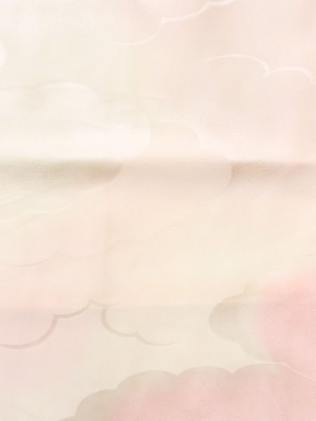 画像4: M0923B  女性用 襦袢  シルク(正絹)  薄い 桃色,  【中古】 【USED】 【リサイクル】 ★★☆☆☆ (4)