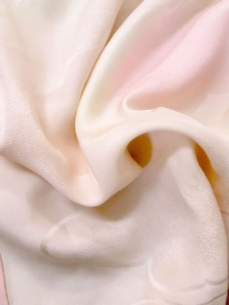 画像10: M0923B  女性用 襦袢  シルク(正絹)  薄い 桃色,  【中古】 【USED】 【リサイクル】 ★★☆☆☆ (10)