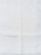 画像4: M0923D  女性用 襦袢 地紋：松、笹、雲柄 化繊   白,  【中古】 【USED】 【リサイクル】 ★★☆☆☆ (4)