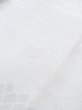 画像8: M0923D  女性用 襦袢 地紋：松、笹、雲柄 化繊   白,  【中古】 【USED】 【リサイクル】 ★★☆☆☆ (8)