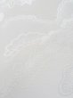 画像9: M0923D  女性用 襦袢 地紋：松、笹、雲柄 化繊   白,  【中古】 【USED】 【リサイクル】 ★★☆☆☆ (9)