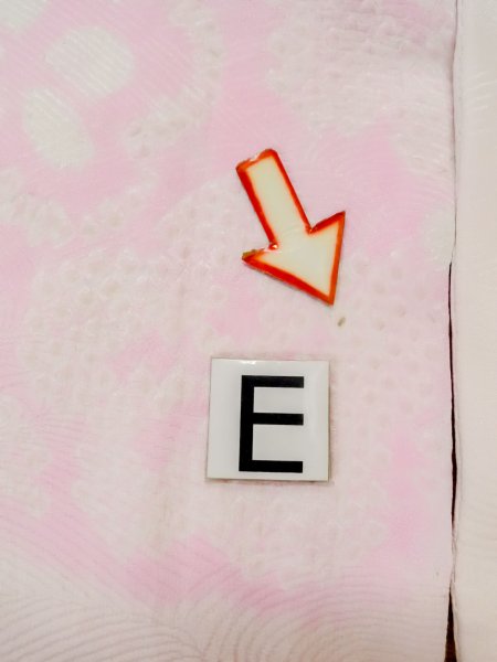 画像18: M1003B  女性用 襦袢  シルク(正絹)  淡い 珊瑚色, 花 【中古】 【USED】 【リサイクル】 ★★☆☆☆ (18)