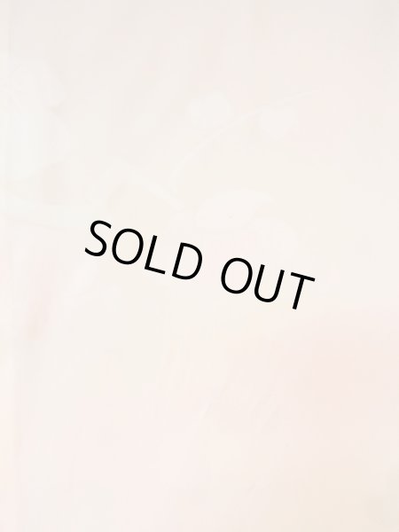 画像3: M1003C  女性用 襦袢 袖無双 シルク（正絹）   珊瑚色, 梅 【中古】 【USED】 【リサイクル】 ★★★☆☆ (3)