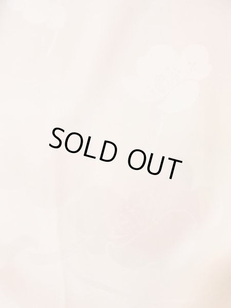 画像7: M1003C  女性用 襦袢 袖無双 シルク（正絹）   珊瑚色, 梅 【中古】 【USED】 【リサイクル】 ★★★☆☆ (7)