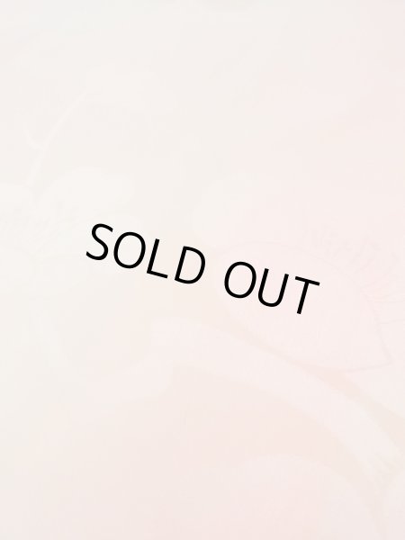 画像9: M1003C  女性用 襦袢 袖無双 シルク（正絹）   珊瑚色, 梅 【中古】 【USED】 【リサイクル】 ★★★☆☆ (9)