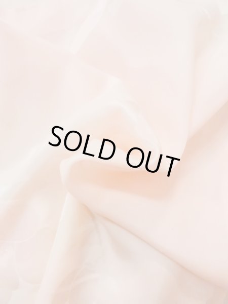 画像11: M1003C  女性用 襦袢 袖無双 シルク（正絹）   珊瑚色, 梅 【中古】 【USED】 【リサイクル】 ★★★☆☆ (11)