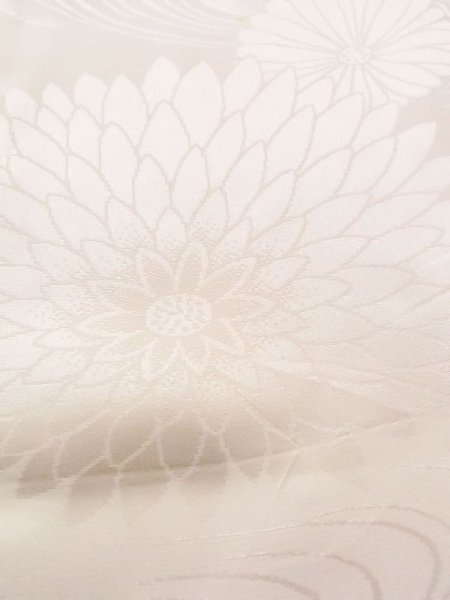 画像10: M1003G  女性用 襦袢  シルク（正絹）  淡い 桃色, 流水 【中古】 【USED】 【リサイクル】 ★★☆☆☆ (10)