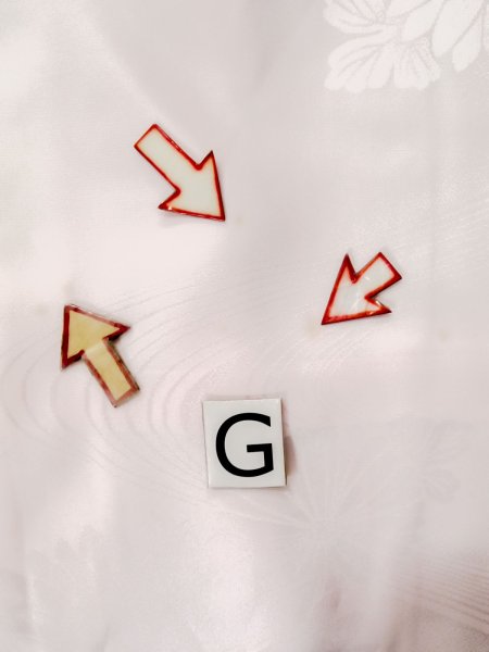 画像20: M1003G  女性用 襦袢  シルク（正絹）  淡い 桃色, 流水 【中古】 【USED】 【リサイクル】 ★★☆☆☆ (20)