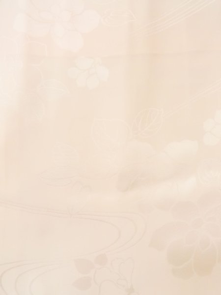 画像4: M1003I  女性用 襦袢  シルク（正絹） 淡い 薄い 桃色, ぼかし 【中古】 【USED】 【リサイクル】 ★★★☆☆ (4)