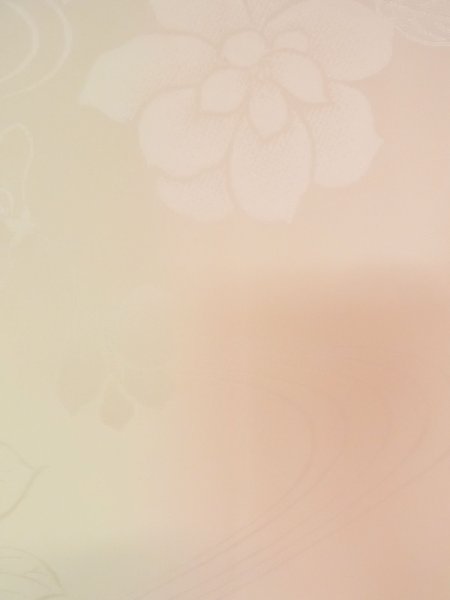 画像6: M1003I  女性用 襦袢  シルク（正絹） 淡い 薄い 桃色, ぼかし 【中古】 【USED】 【リサイクル】 ★★★☆☆ (6)