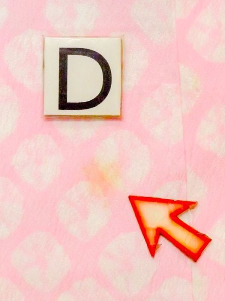 画像15: M1003T  女性用 襦袢  化繊  薄い 桃色, かのこ 【中古】 【USED】 【リサイクル】 ★★☆☆☆ (15)