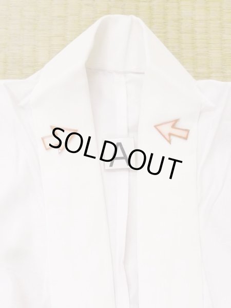 画像12: M1003U  女性用 襦袢  化繊 淡い 薄い 桃色, 波 【中古】 【USED】 【リサイクル】 ★★☆☆☆ (12)