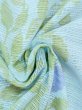 画像12: M1010A  女性用 浴衣（日本製）  綿  薄い 水色, 唐花 【中古】 【USED】 【リサイクル】 ★★☆☆☆ (12)