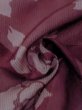 画像10: M1010C  女性用 夏物 汚れ/染み、経年劣化、使用感あり シルク（正絹）  深い 赤色, ぼたん 【中古】 【USED】 【リサイクル】 ★☆☆☆☆ (10)