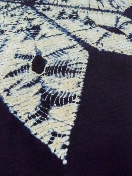 画像11: M1010J  女性用 夏物  シルク(正絹)   黒, 花 【中古】 【USED】 【リサイクル】 ★★★☆☆ (11)